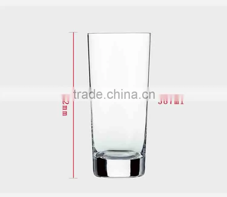 sets pint clear tall stright clear drinking glass