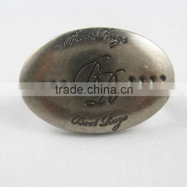 antique metal plate