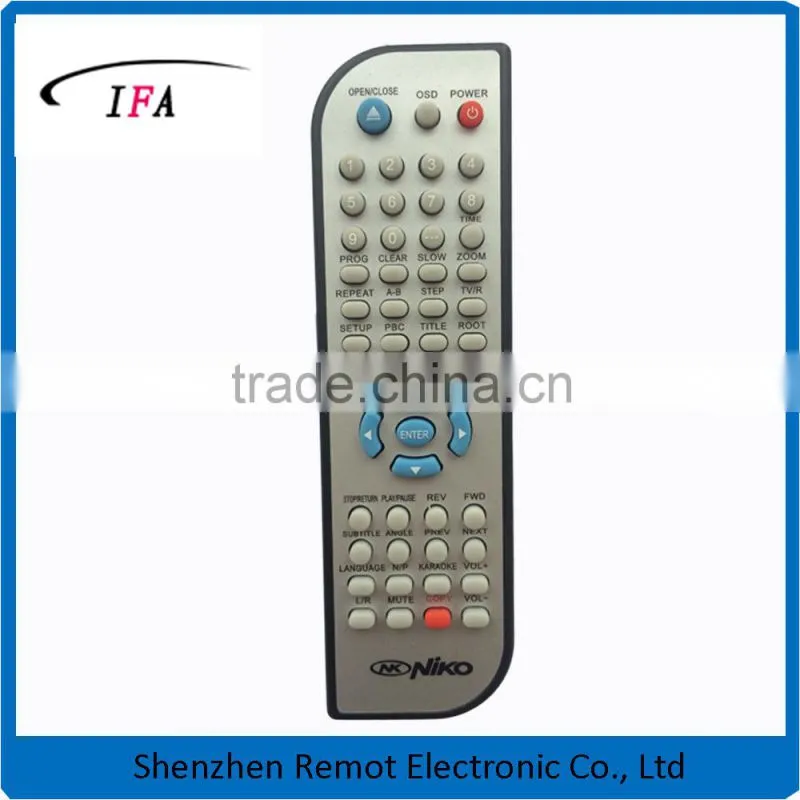 unvisal DVD remote control ,remote control long distance