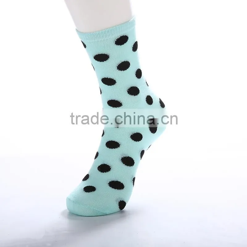 round print socks students socks women colorful socks
