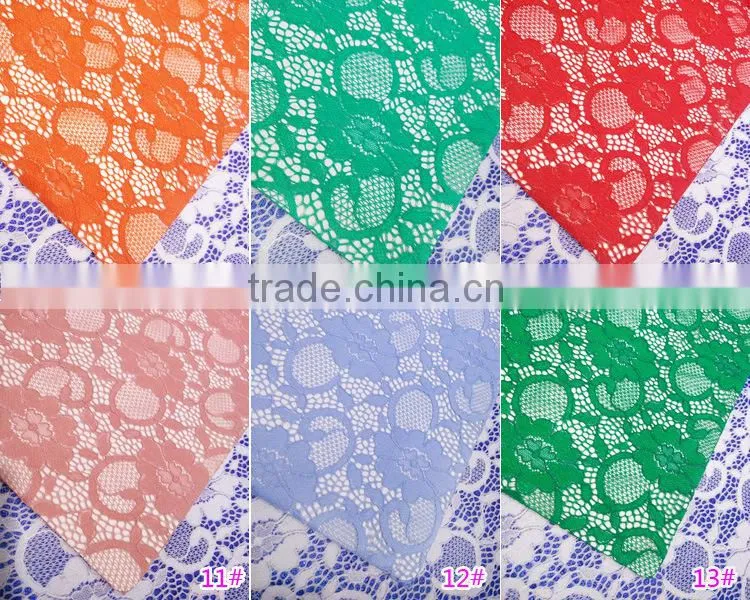2016 Hot NS Elastic Lace Fabric for Swimwear, Women's Dress
