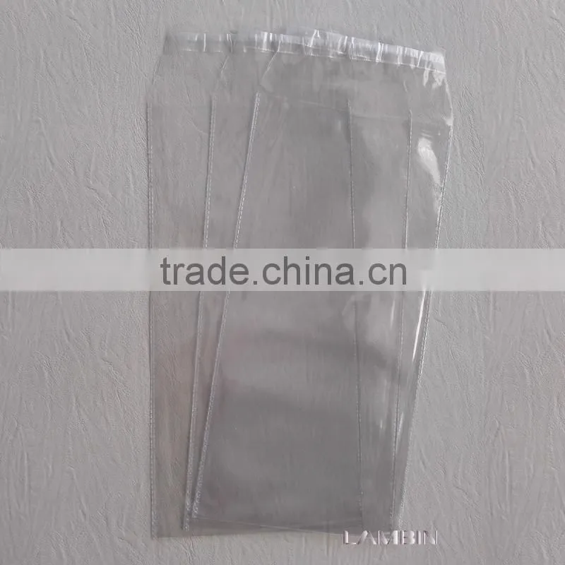 Transparent packaging plastic bag for girls knit garments