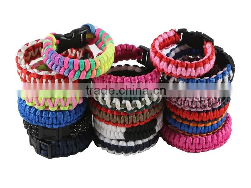 Rainbow paracord bracelet