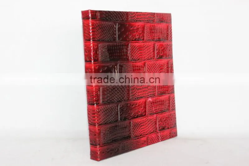 Luxurious cardboard leather Cosmetic Box/Makeup Brush Box