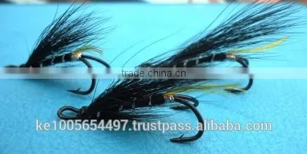 Stoats tail salmon fishing flies