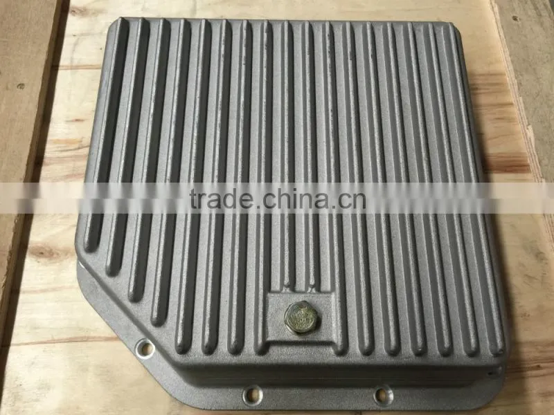 Deep aluminium transmission pan for GM TH-350