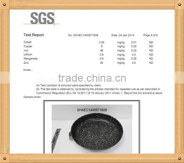 Forged aluminum non stick coating stone pot