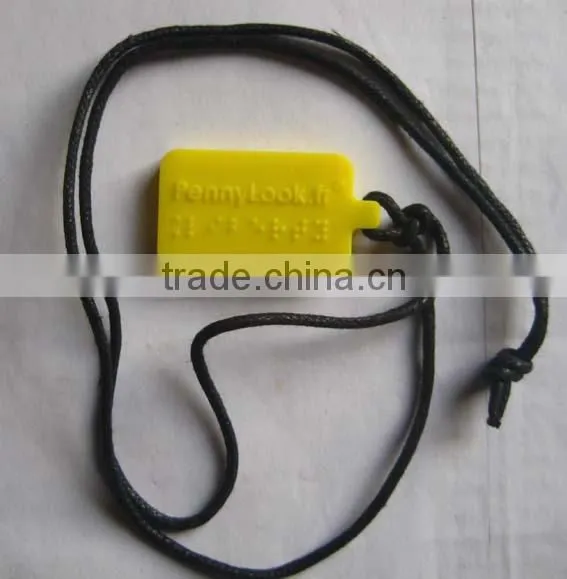 silicone hangtag