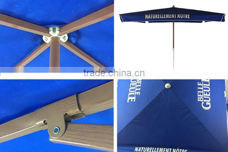 Excellent quality low price polyester promotional beach umbrella