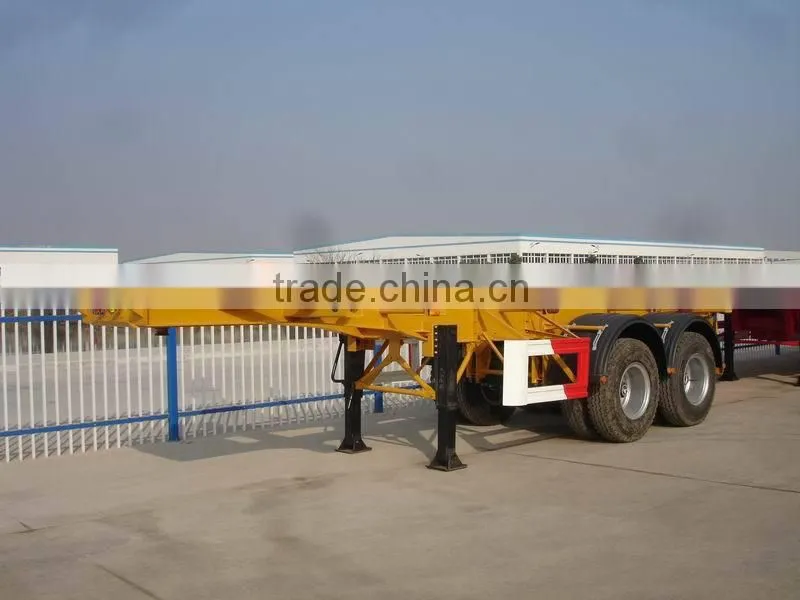 Hot sale 40ft /20ft skeletal container semi trailer