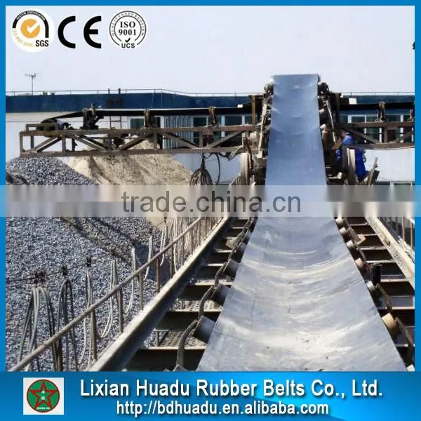 conveyor belt for foundry,coal mine,cement,sand,gravel,quarry,port,iron ore,stone crusher and wood
