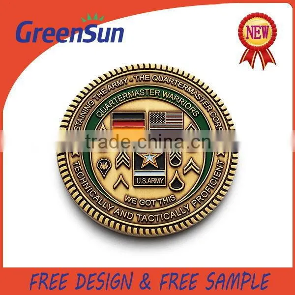 Supreme Quality unique gold Buddha coin