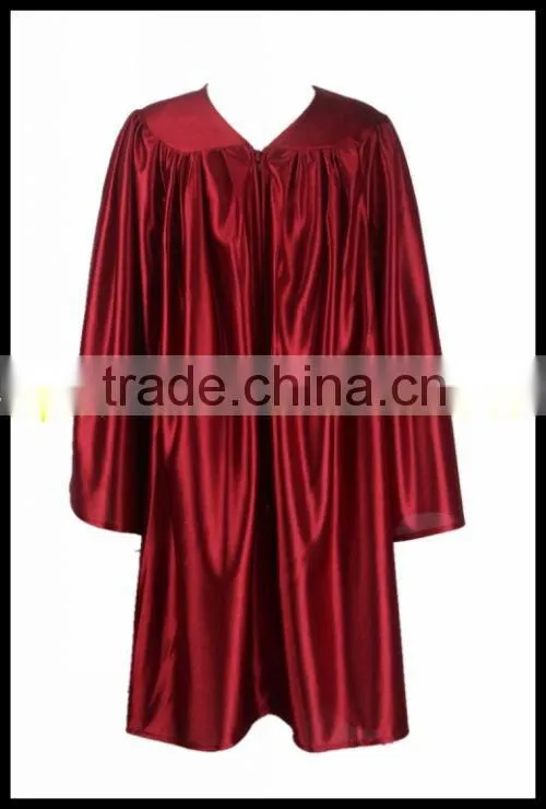 100% Shinny Polyester Graduation Robe -Child Graduation Robe &Cap