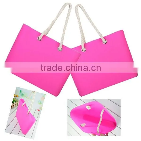fashion ladis handbags silicone handbags