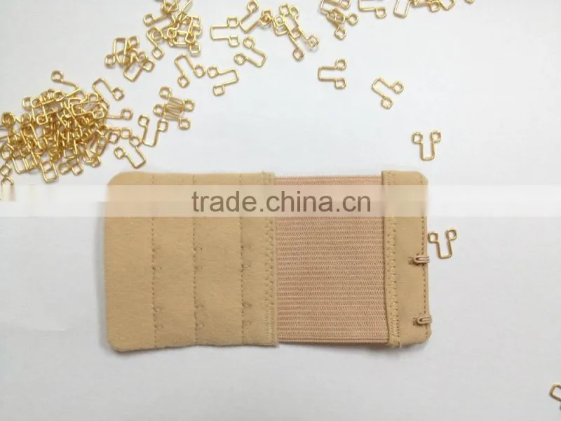 Extended greatly elastic type underwear bra button extended 3 row 3 extend back button clasp