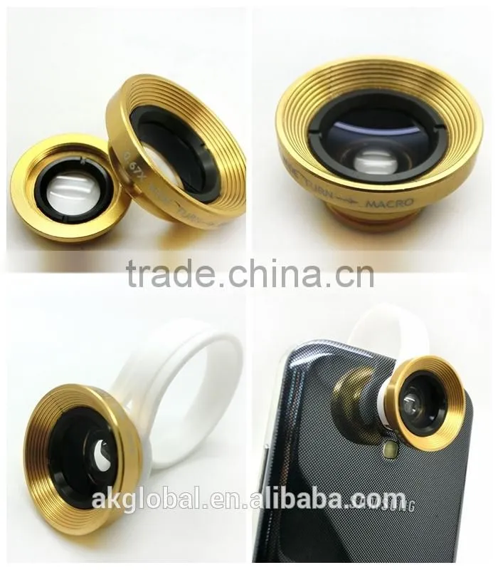 best selller moible phone lens, macro+wide angle lens for iphone 5 5s