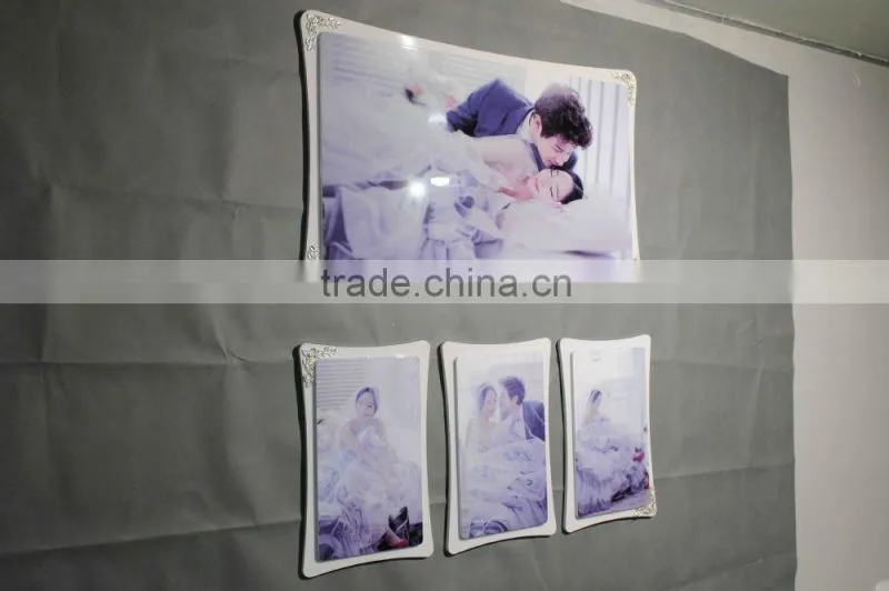 Double100 wooden photo frame photo picture frame of different shape