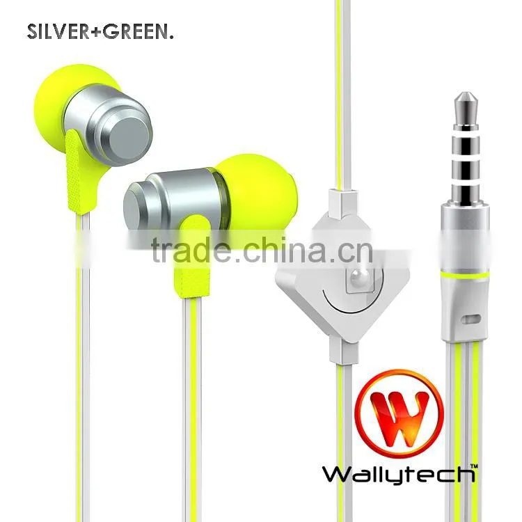 New design Flat cable Earbuds