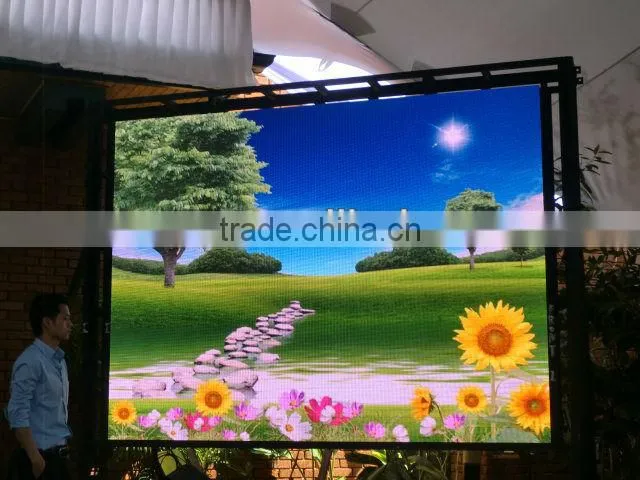P5 Indoor die casting aluminum cabinet full color electronic/digital LED billboard