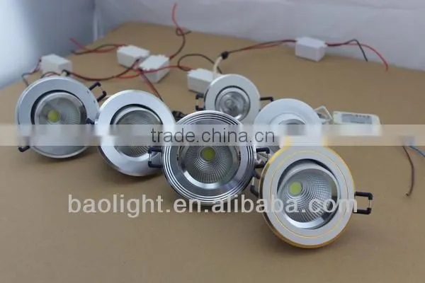 ce rohs saa approved 240v led downlights 5w dimmable downlight 350lm