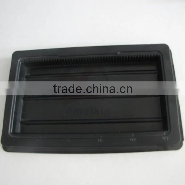 Produce Black HIPS Tray