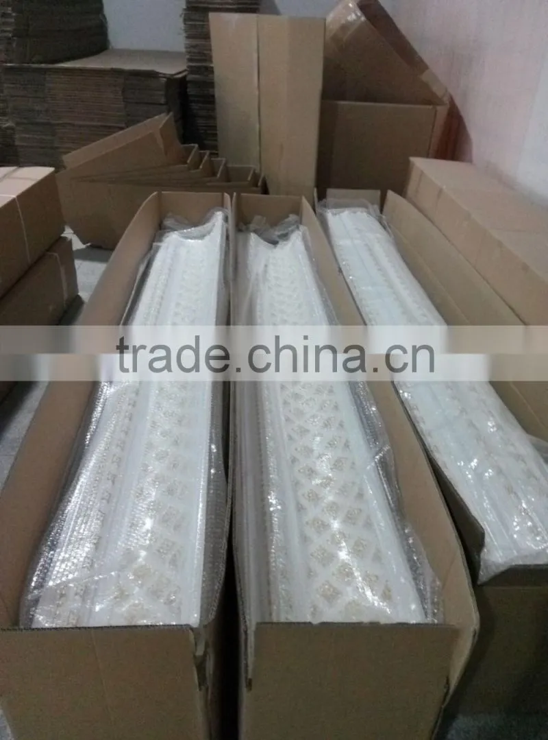 HG5103X polyurethane pu interior decorative moulding with roman columns