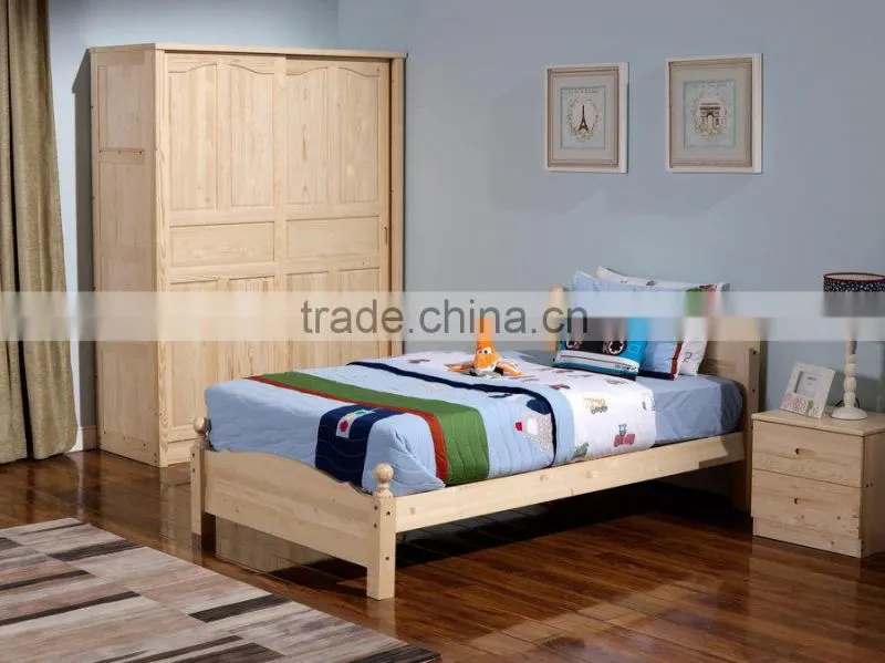 2015 new-design hot sale wooden kid bedroom furniture set