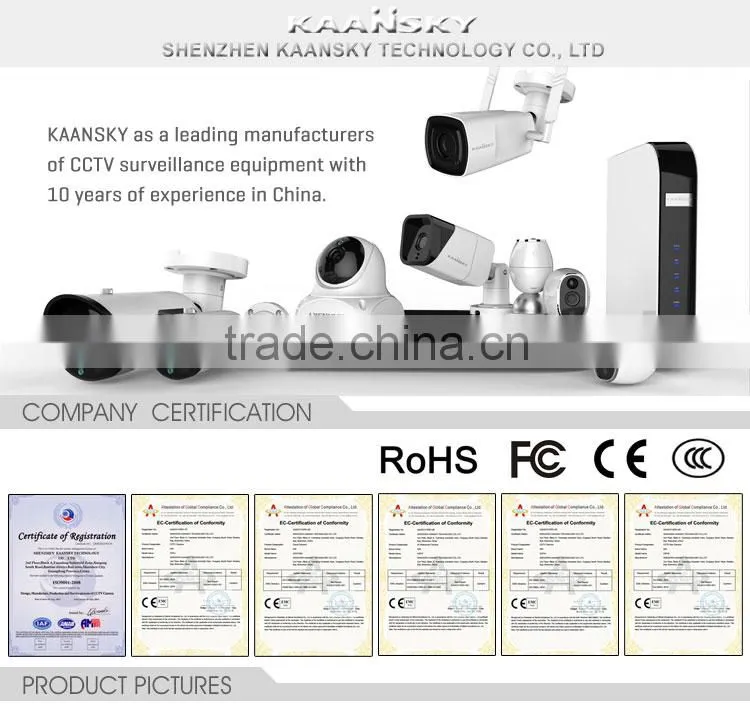 KAANSKY H.264 720P AHD DVR hot sale 4ch P2P cloud service