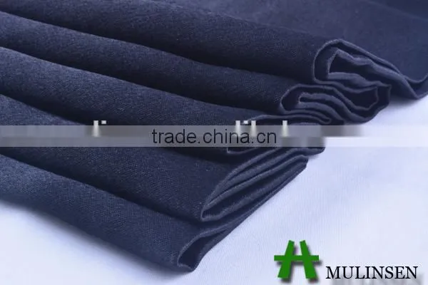 Shaoxing Mulinsen textile highly soft handfeeling 100% polyester dyed satin fabric colour