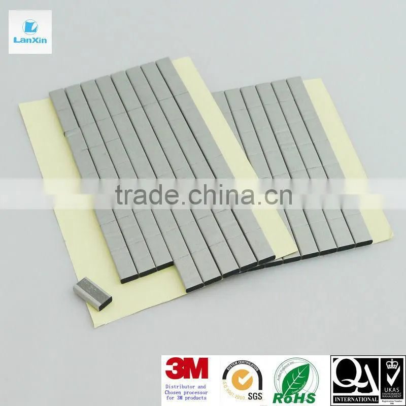 Stamping adhesive conductive fabric