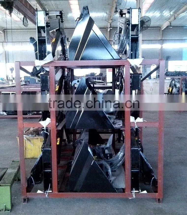 TZ-3 40HP 4WD Garden tractor Front end loader with multi-function 4in1 combine bucket