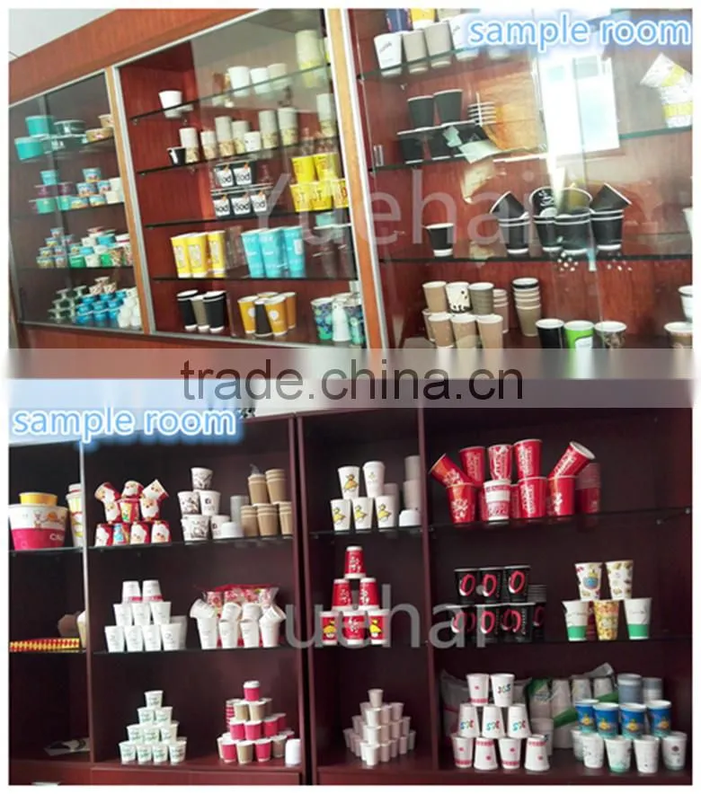 colorful paper cup of ripple wall cup Independent product