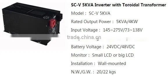 energy saving device power inverter 4000w 12v to 220v