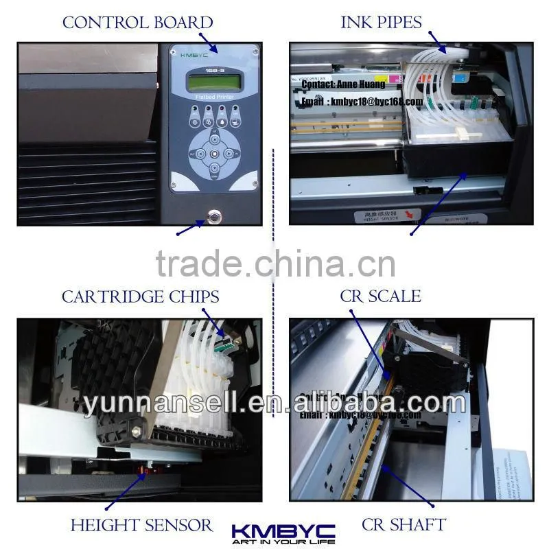 Digital flatbed printer A4 size BYC168-1