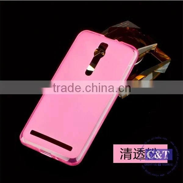 C&T New Hot TPU Slim Flexible Transparent Case for Asus Zenfone Selfie Zd551kl Clear
