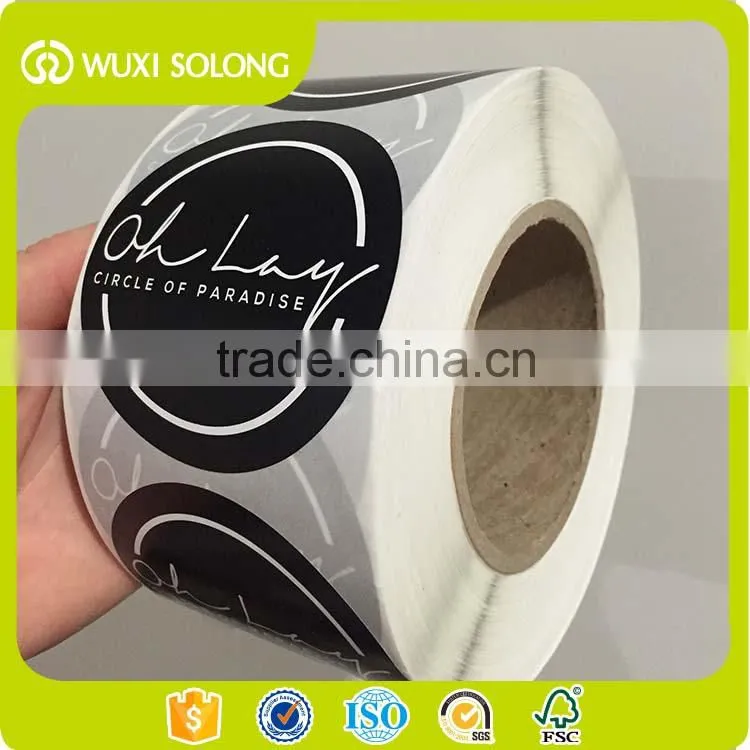 Custom adhesive cheap label sticker printing