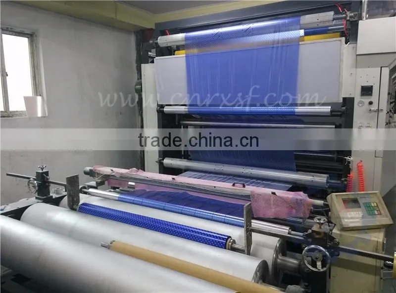 Gravure printing type thick pvc shower curtain printing machine