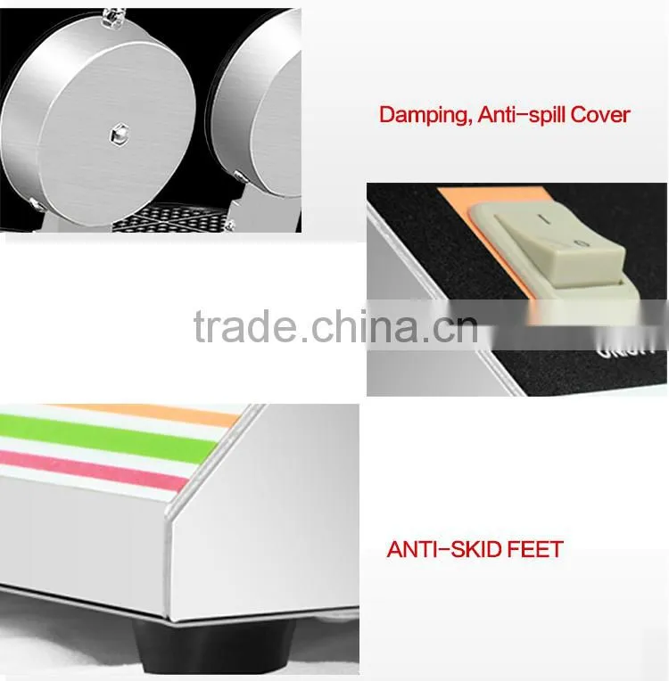 ITO-WM02 220V Table Counter Top Dual Round Head Stainless Steel Automatic Electric Commercial Waffle Baker for Sale