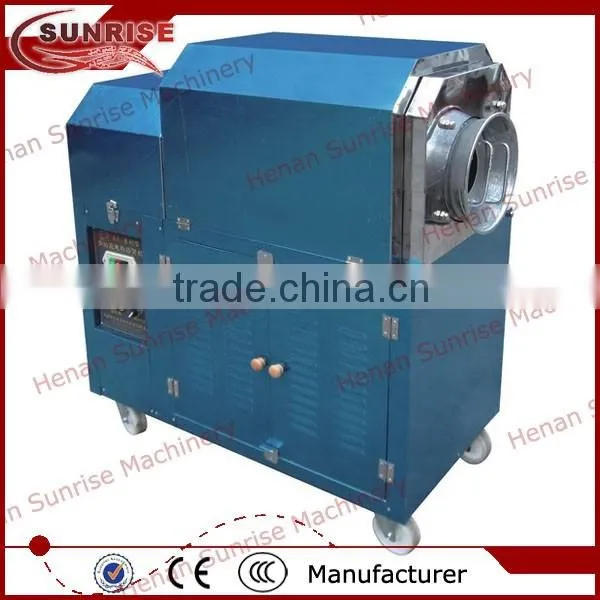 stainless steel electric nut roaster, nut roaster machine