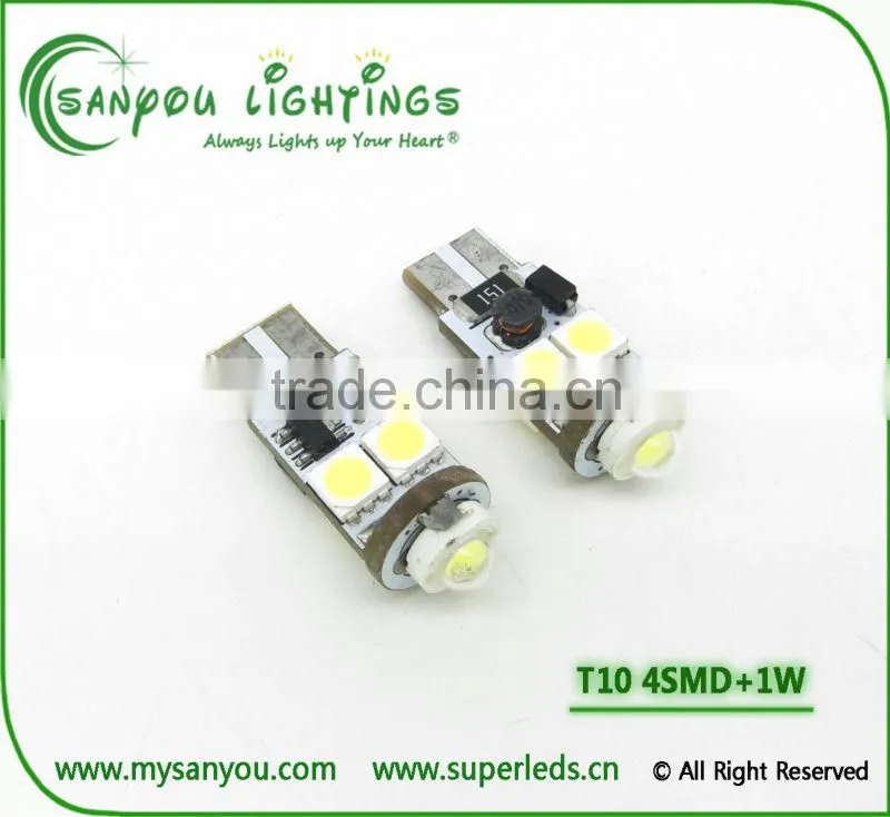 CANBUS LED LAMP Led lighting for car T10 canbus 5smd 1210 car led lights interior led lights car led lamp for car car led