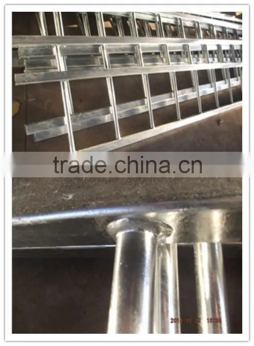 Construction steel ladder