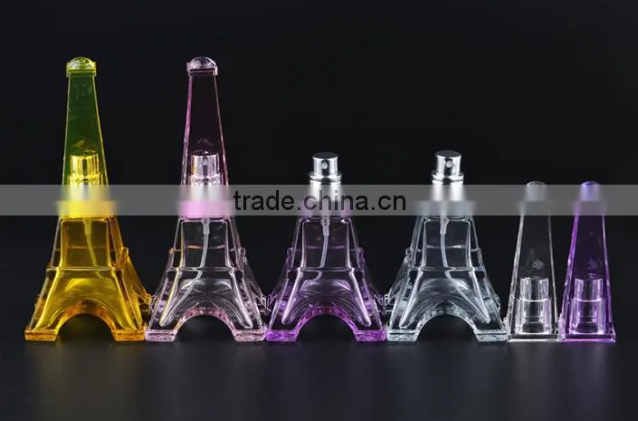 The Eiffel Tower 30 ml perfume glass spray bottle of cosmetics packaging
