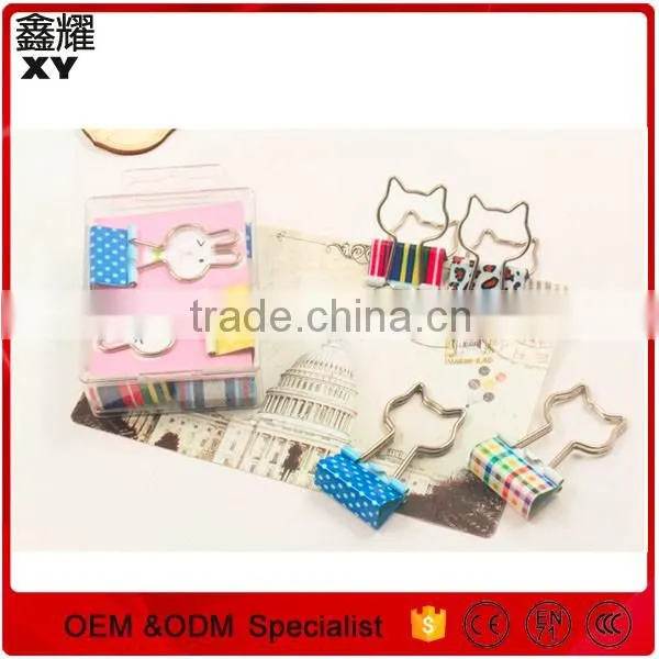 The 12 Chinese zodiac shapes animals design metal paper clips