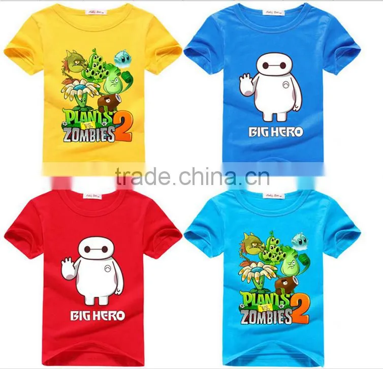 Low price wholesale cotton half sleeve T-shirt