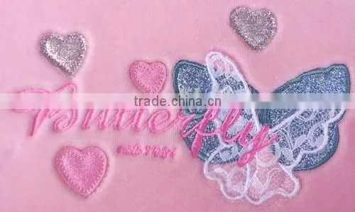 embroidery patch and plain