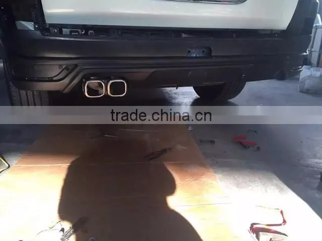Hot sale ! For 2016 LC body kits for Land Cruiser LC200 2016year medollista style PP Material with exhaust tips