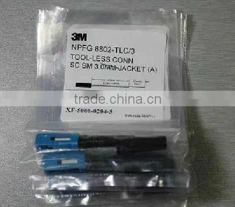 SC/PC Single-mode Fusion Splice On Fiber Fast/Quick Connector
