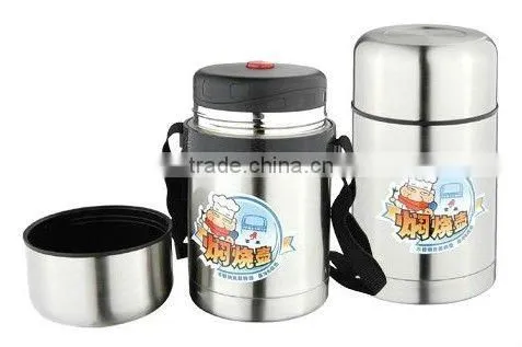 Stainless steel vacuum soup pot