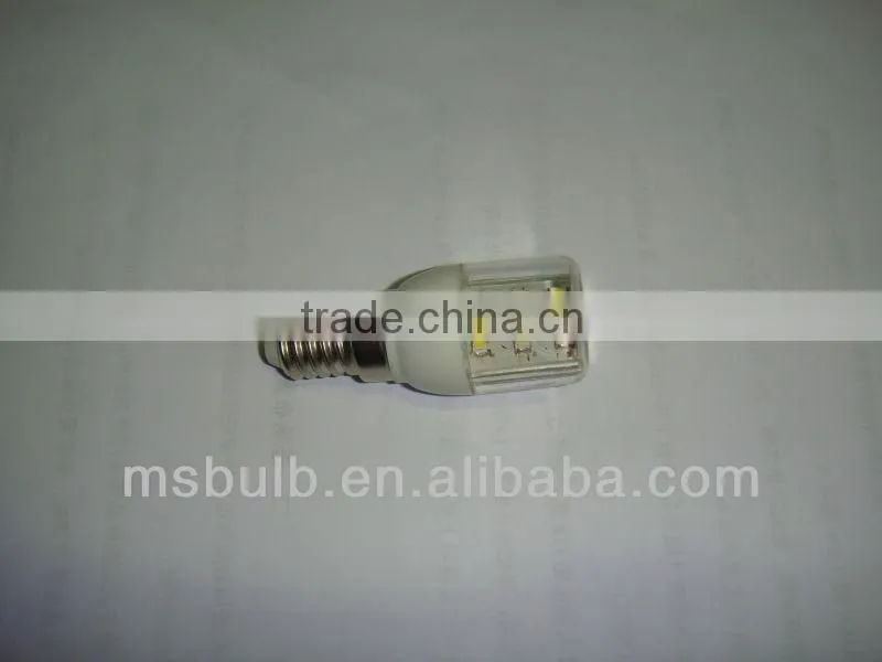 e14 fridge bulb T25 fridge led bulb E14 E27 0.8W 12 SMD led