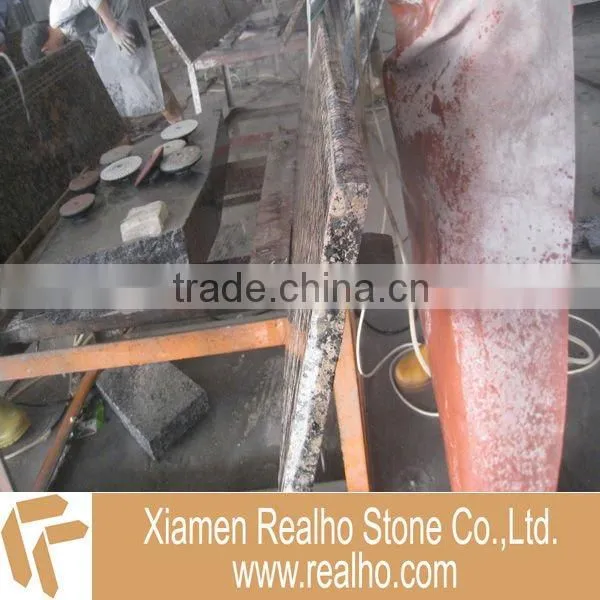 Interior bullnose granite steps